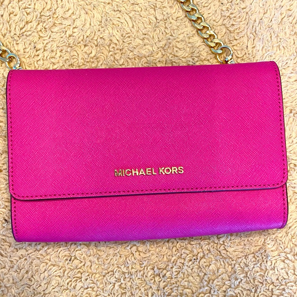 Michael Kors Saffiano Leather 3-in-1 Crossbody